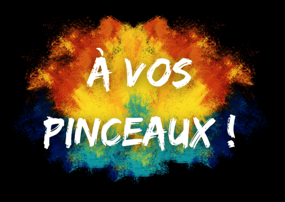 Banniere a vos pinceaux fourmiliere